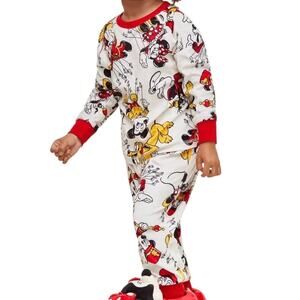Disney Toddler’s Mickey & Minnie Mouse Parade Balloon Pajama Set Multi Size 2T